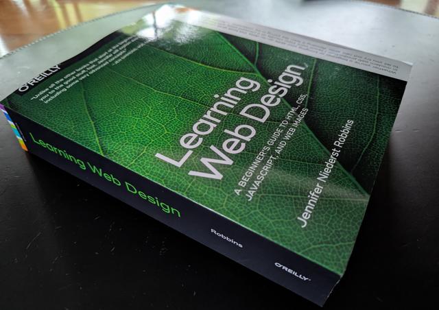 Perspective shot of the physical book